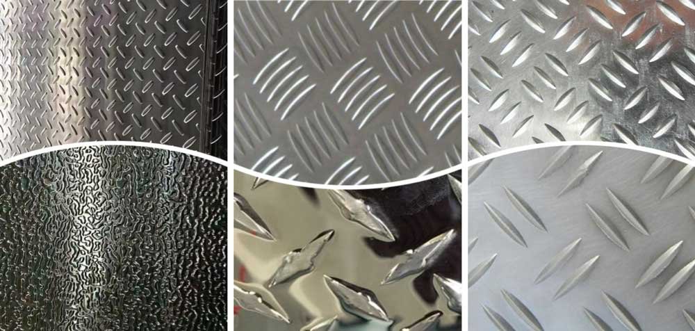 Aluminium Aluminum Checkered Coil Type Options